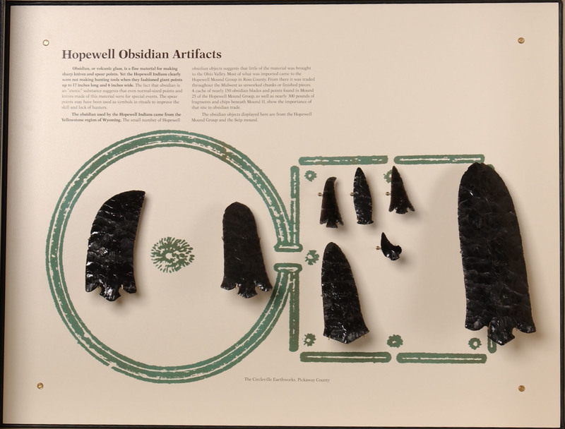 5b.31 Hopewell Obsidian Artifacts