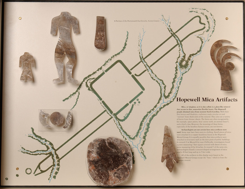 5b.29 Hopewell Mica Artifacts